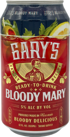 front view of bottle